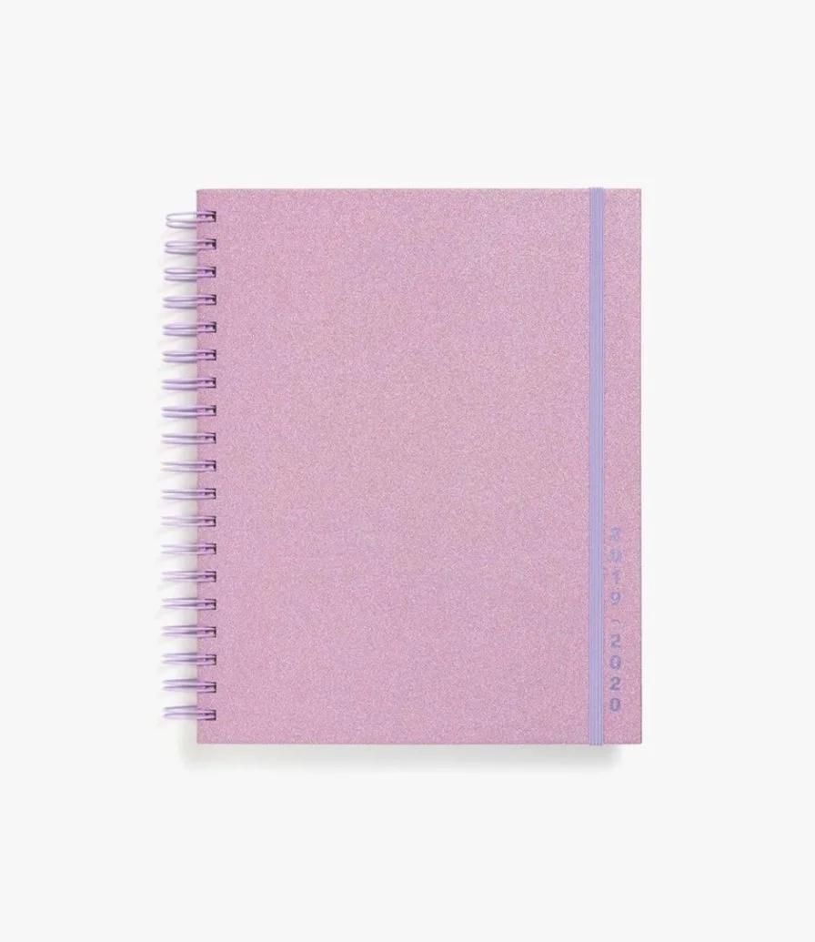 Lilac Glitter 17-Month Large Planner by Ban.do