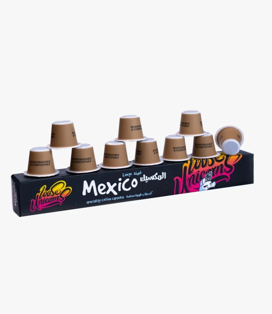 Mexico Specialty Coffee Capsules By Loose Unicorns 
