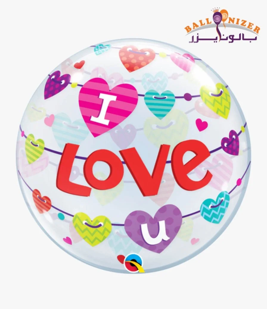 Love You See-Thru Balloon 