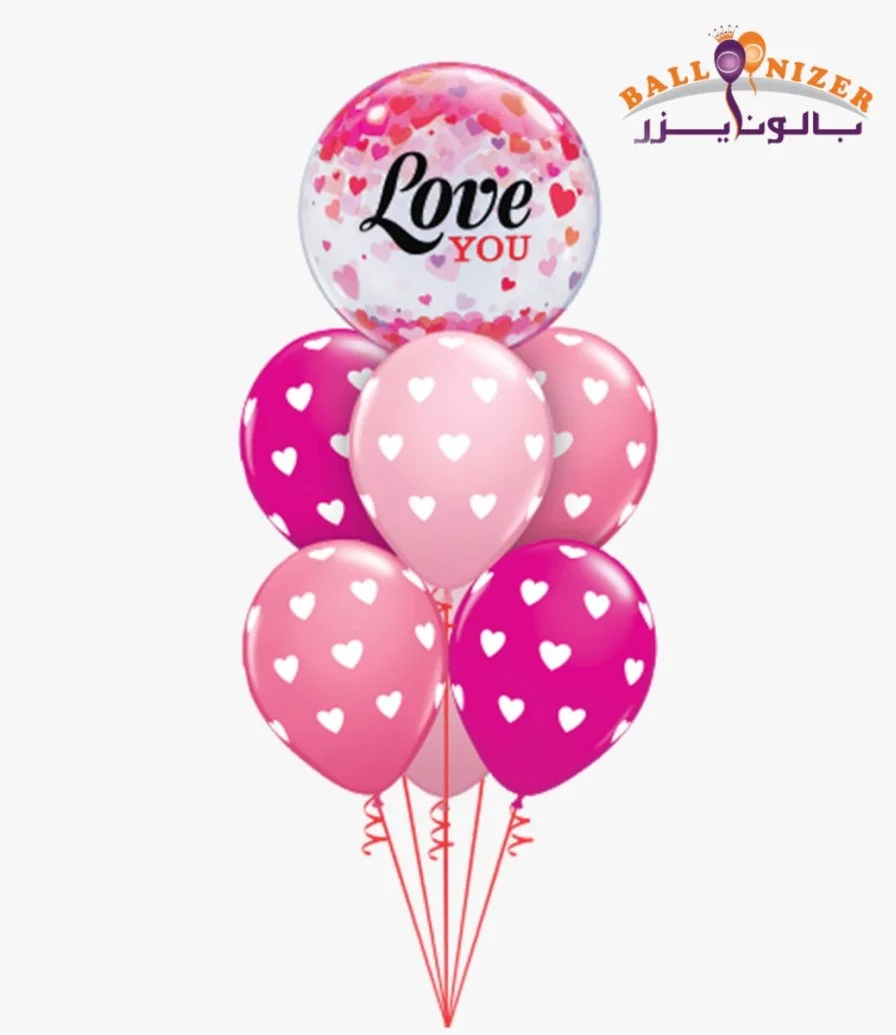 Love Balloons Bouquet 