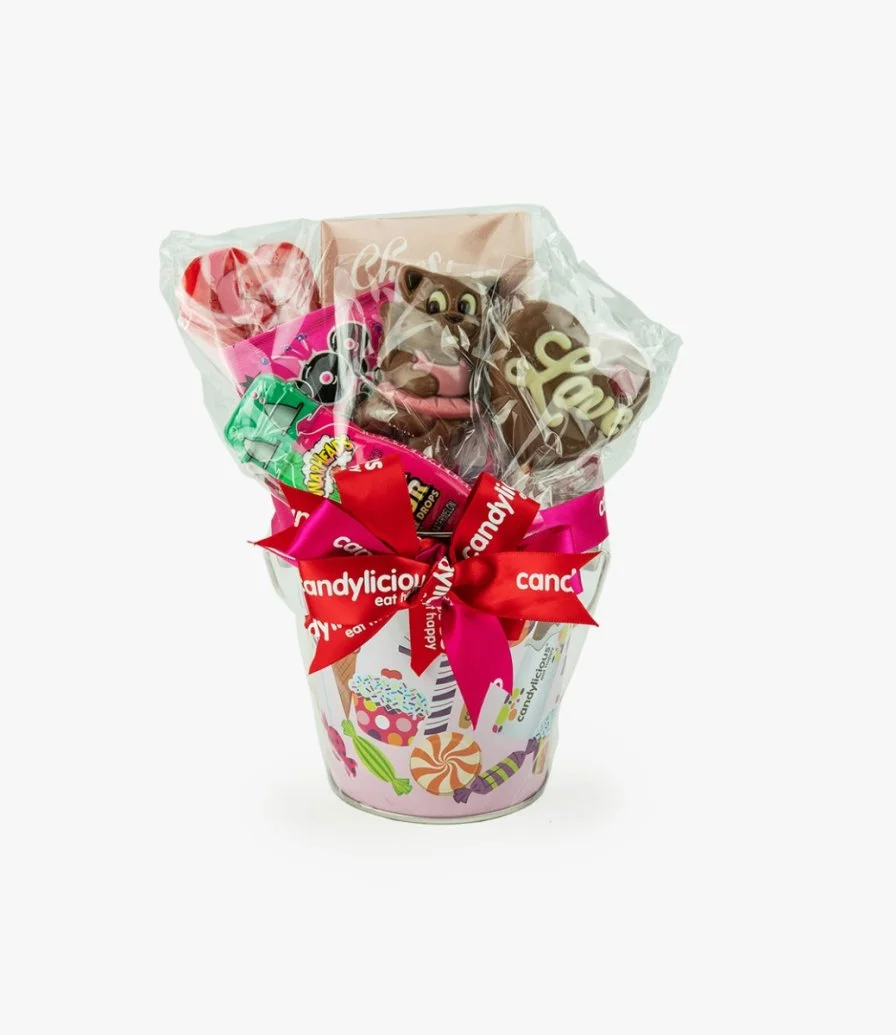 Love Candy Tin Bucket by Candylicious 