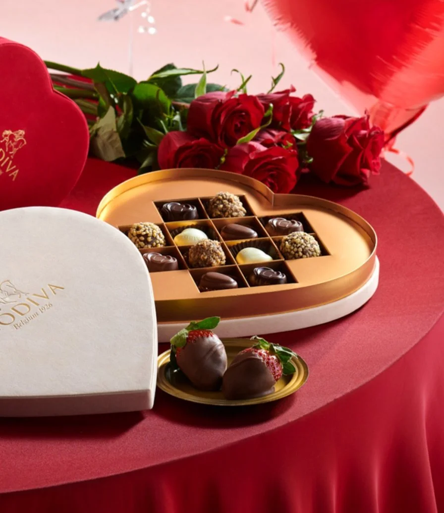 Love & Luxury Godiva Chocolates Bundle
