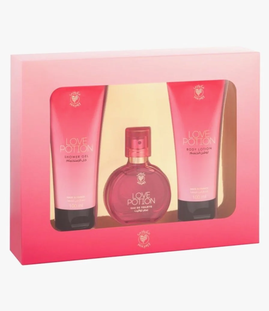 Love Potion Fragrance Collection 3 Pieces by Mikyajy