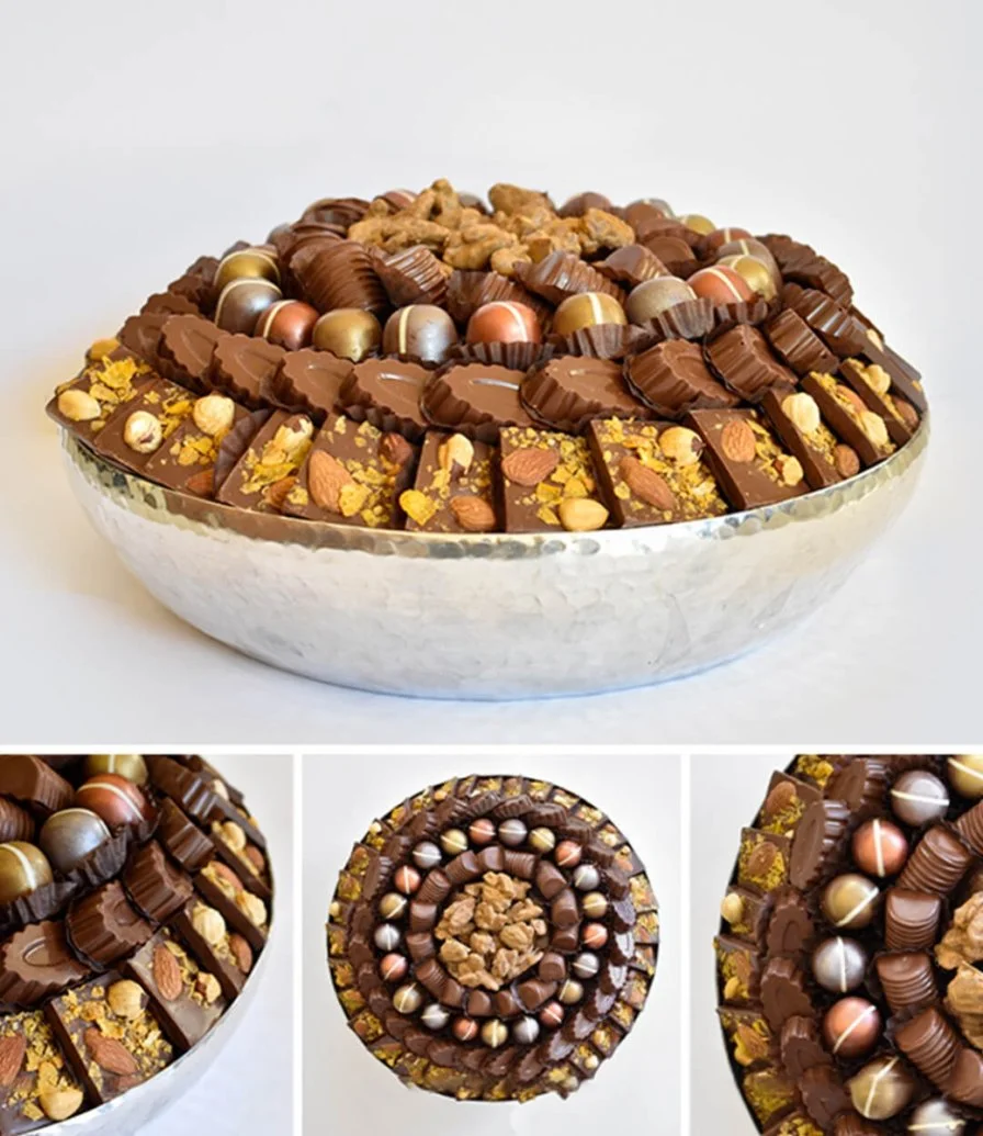 Luxurious  Mixed Chocolate Plate  by Victorian 