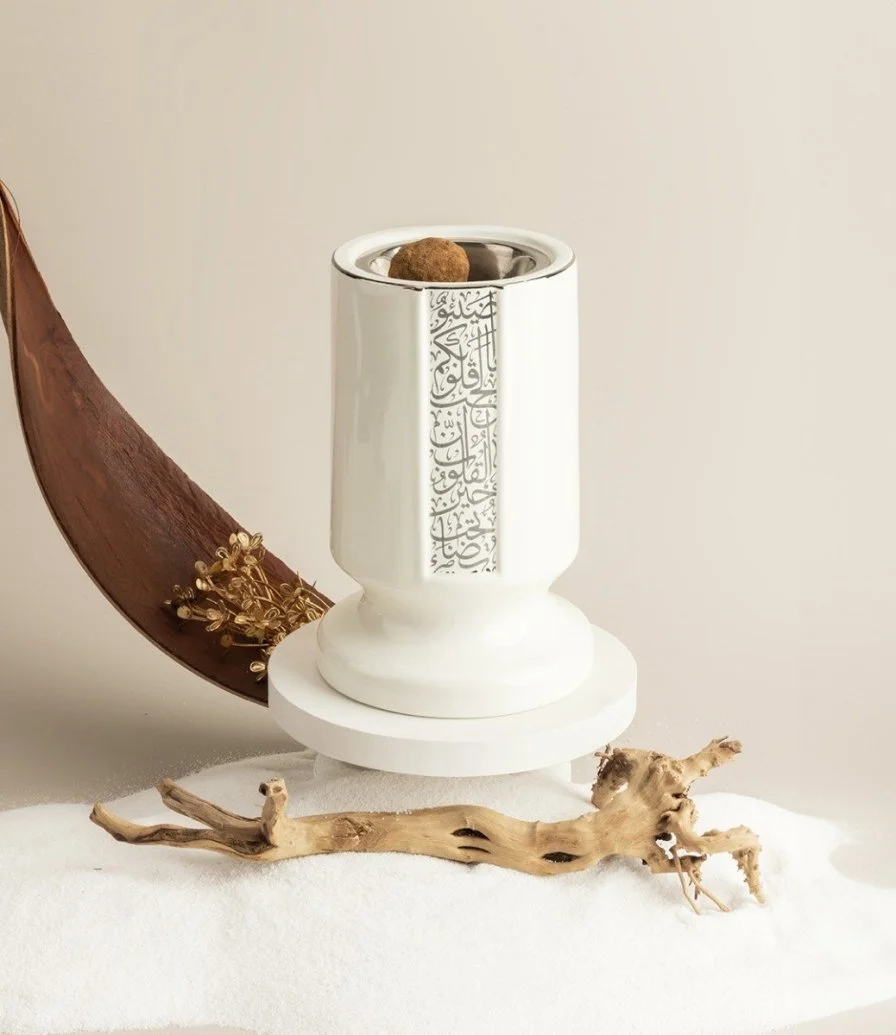 Luxury Incense Burner from Noor Collection - Pearl by Otantic Home