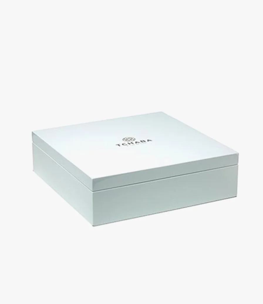 Luxury Tea Box White by Tchaba Tea
