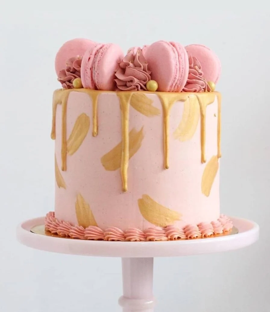 Macaroon Cake by Cecil
