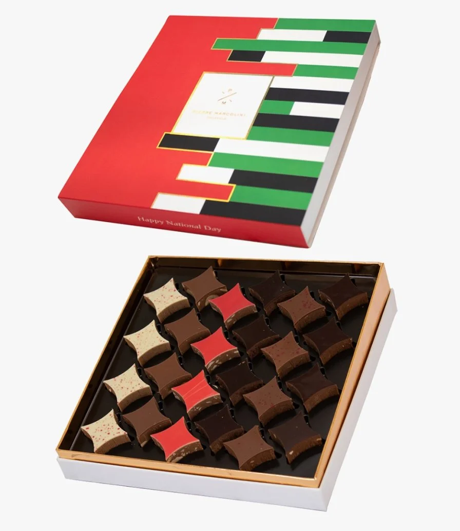 Maline Gianduja Stars National Day Collection 2023 by Pierre Marcolini
