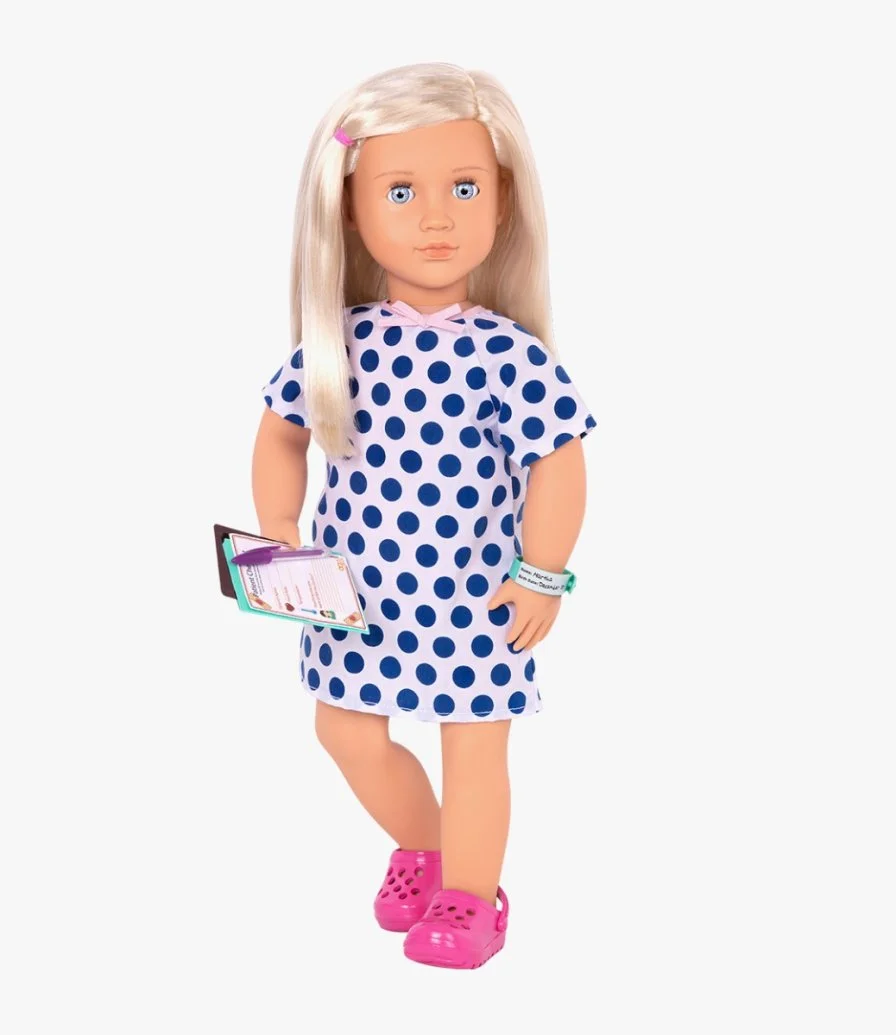 Martha Deluxe Doll with Crutches by Our Generation