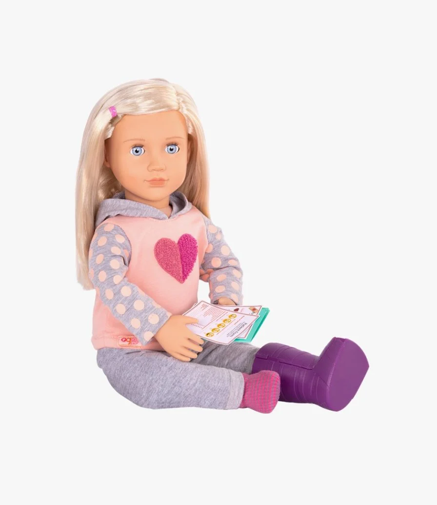 Martha Deluxe Doll with Crutches by Our Generation