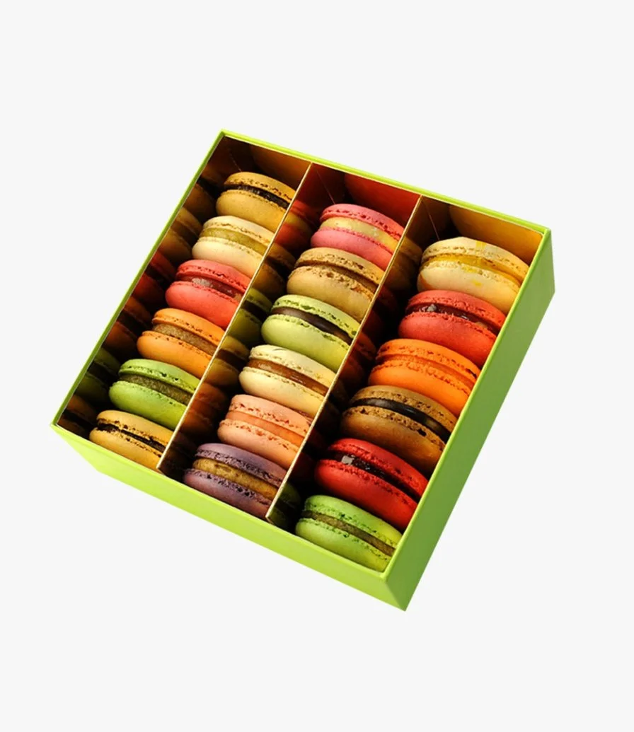 18-pcs Marvelous Macarons by Forrey & Galland