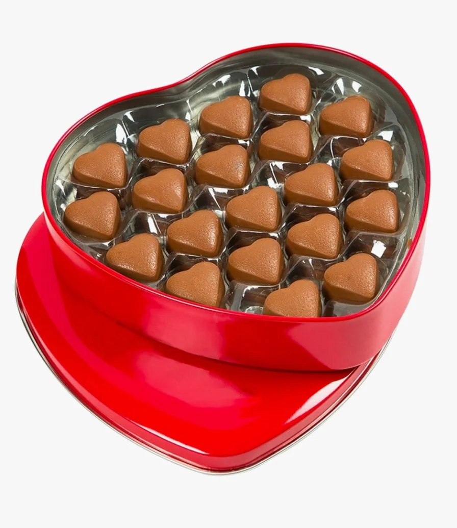 علبة لحن الحب بالفستق 40 حبة شوكولاتة من لقم