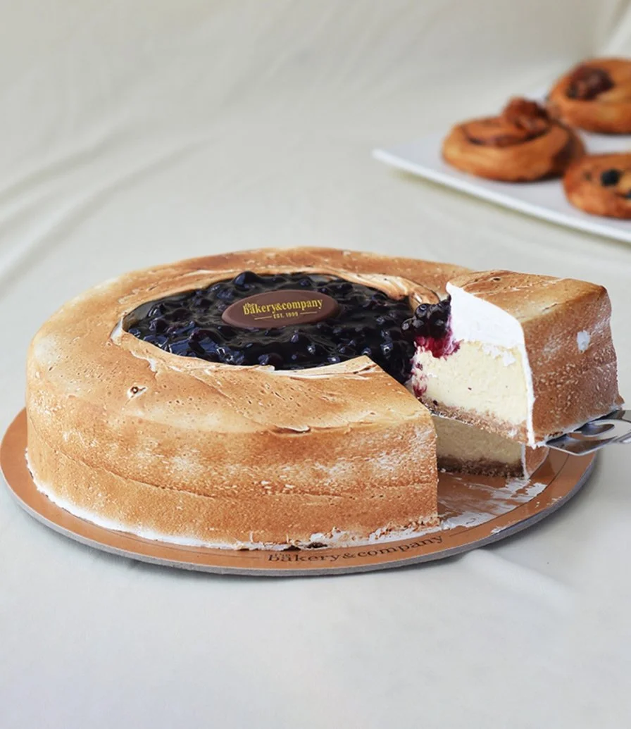 Meringue Blueberry Cheesecake by Bakery & Company
