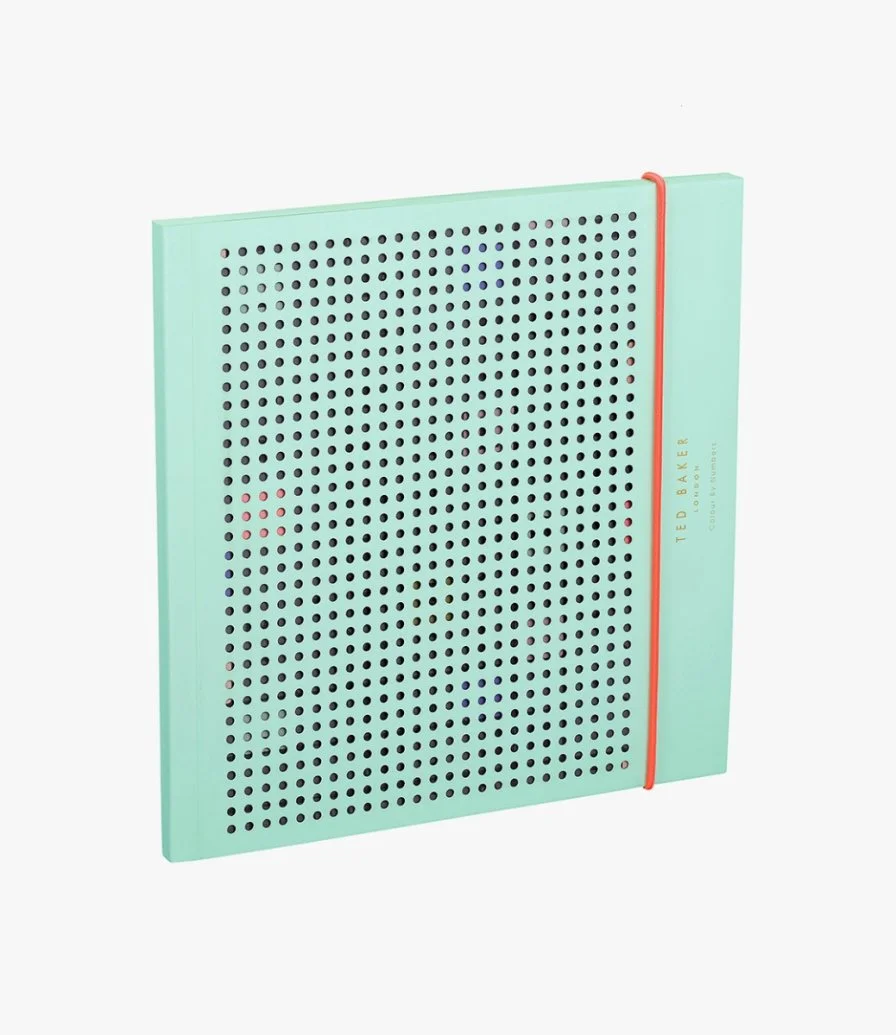 Mesh Notebook - Mint - by Ted Baker