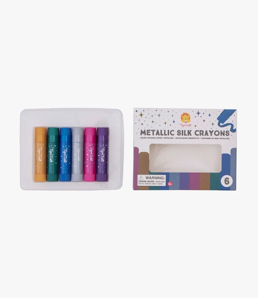 Metallic Silk Crayons by Tiger Tribe