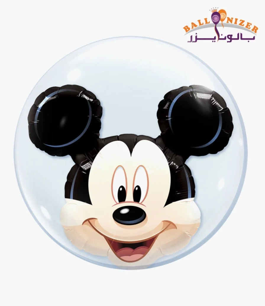 Mickey mouse bubbles balloon