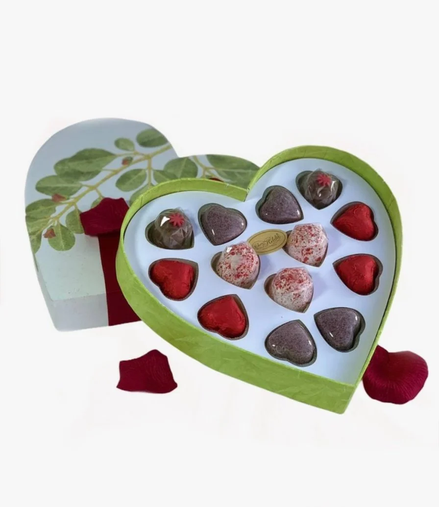 Milk and Red Fruit Chocolate Box By Chez Hilda