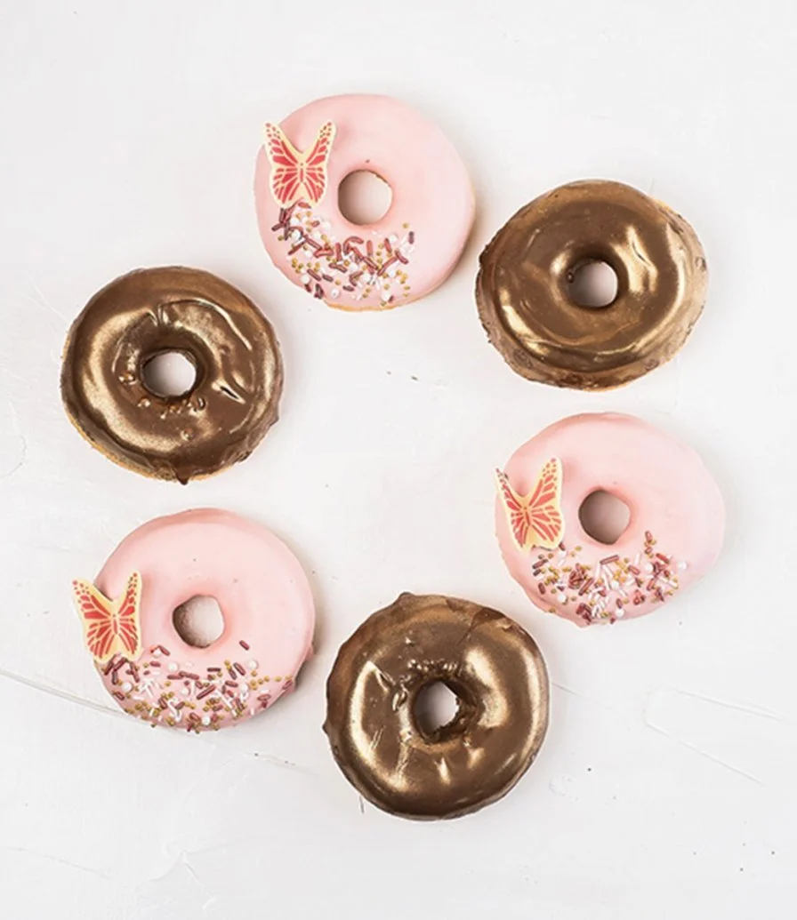 Milk and Ruby chocolate Donuts by NJD
