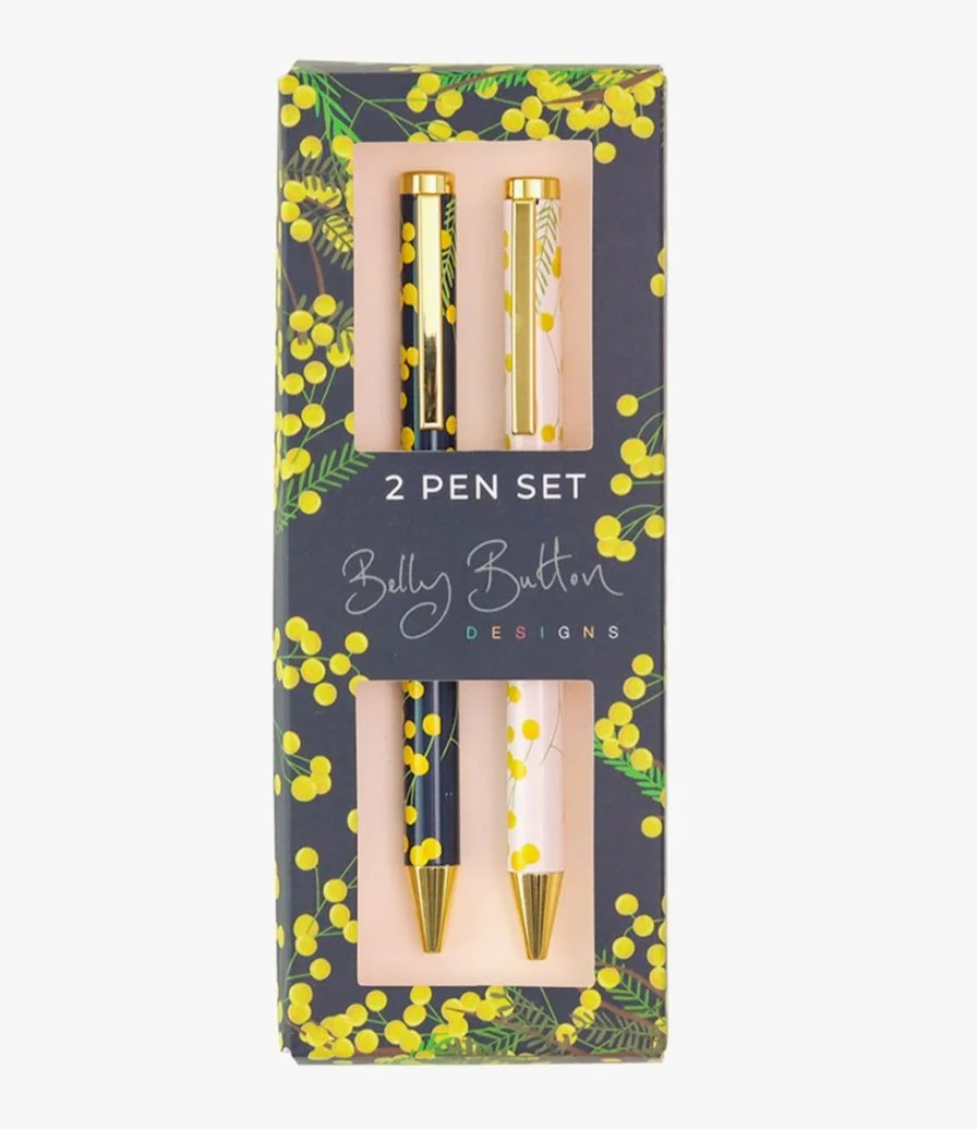 Mimosa Pen Set by Belly Button