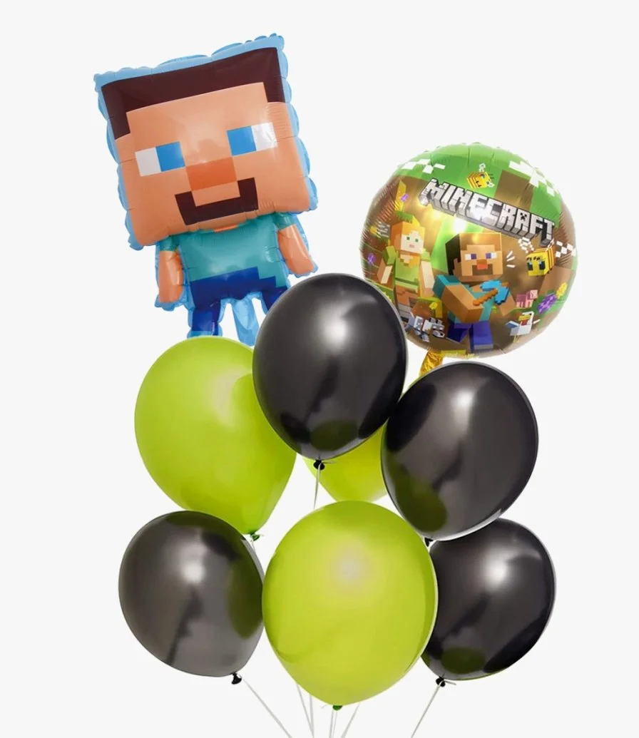 Minecraft Balloon Set