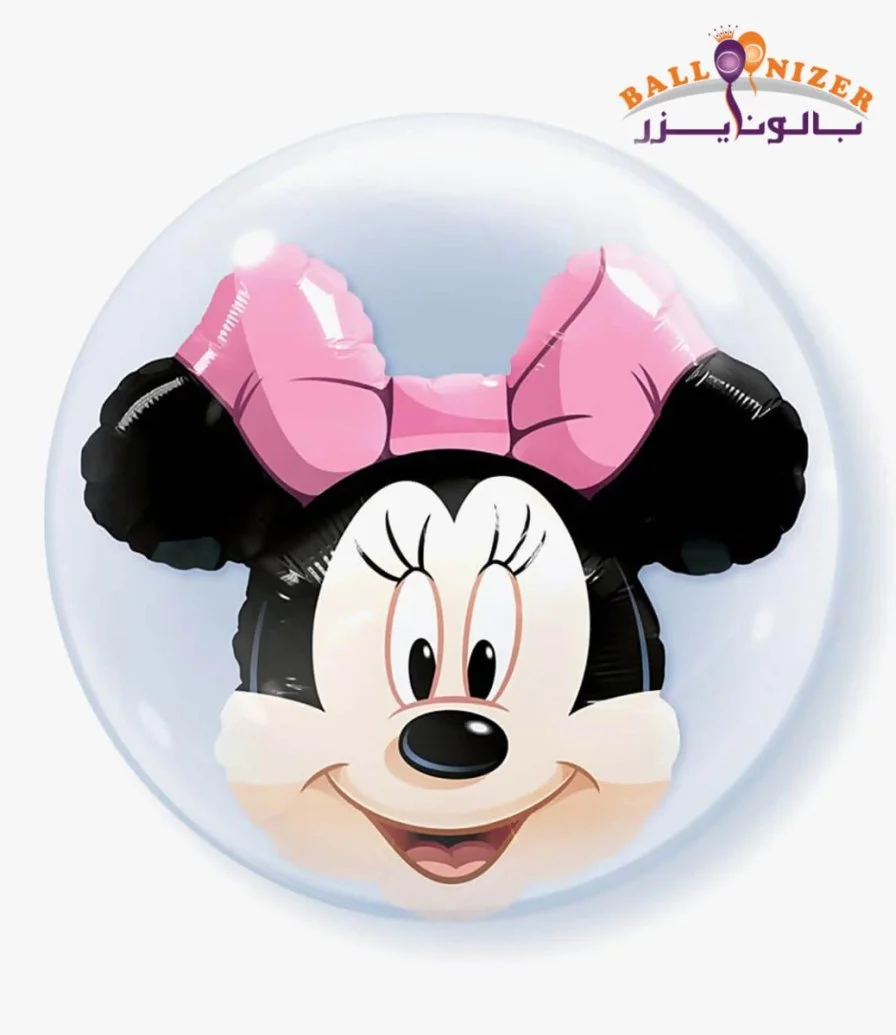 Minnie mouse bubbles balloon
