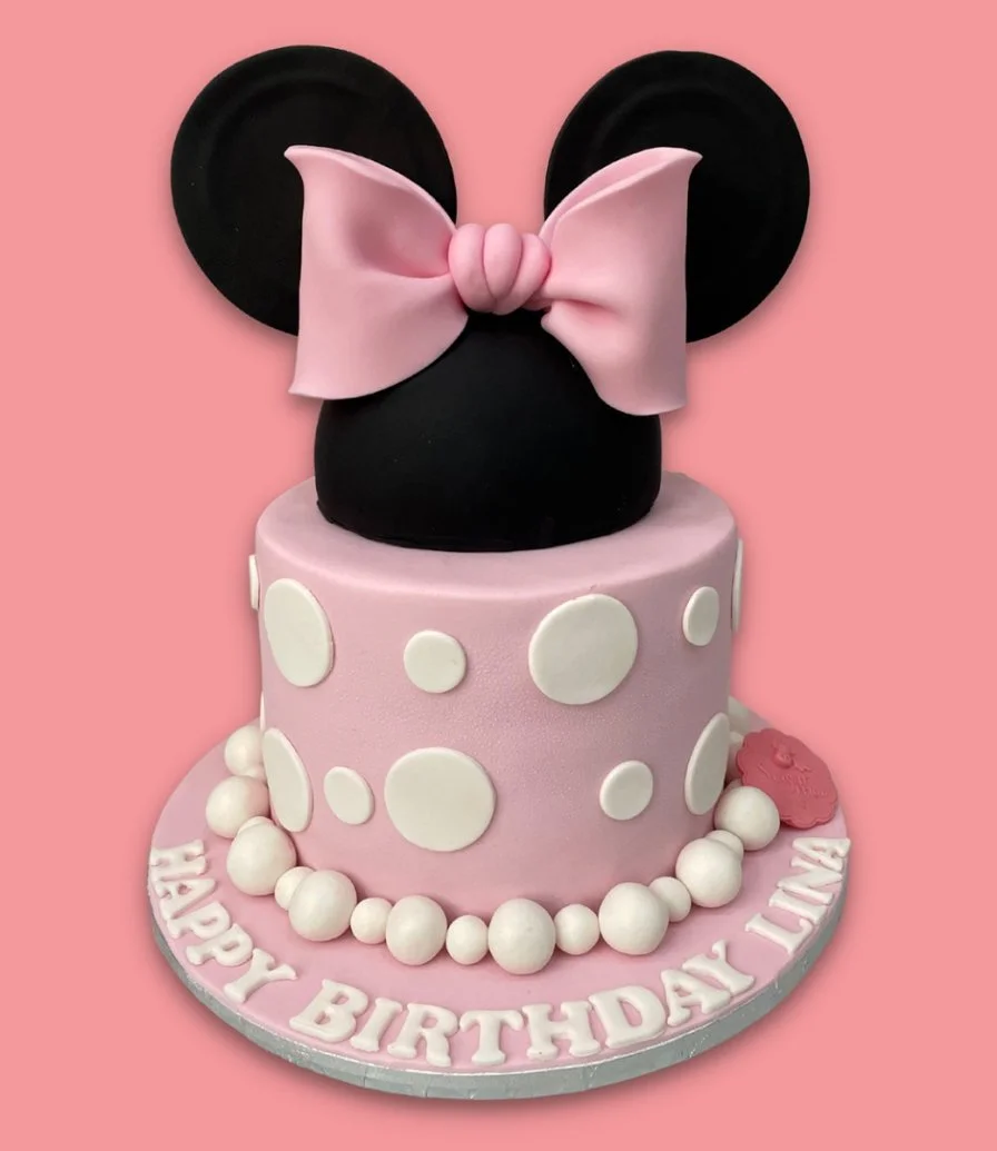 Minnie Mouse Cake By Sugarmoo