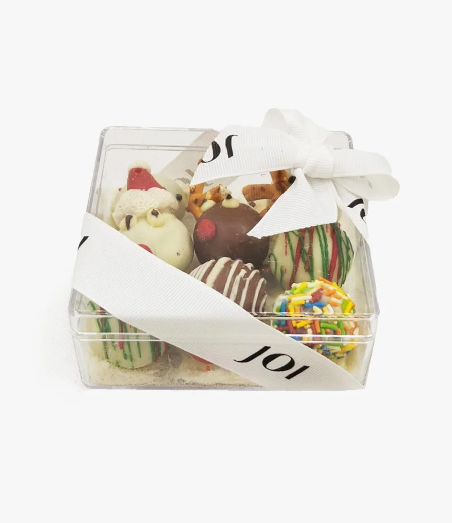 Mixed 8 pc Chocolate Haloween Acrylic Gift Box by Chocolatier