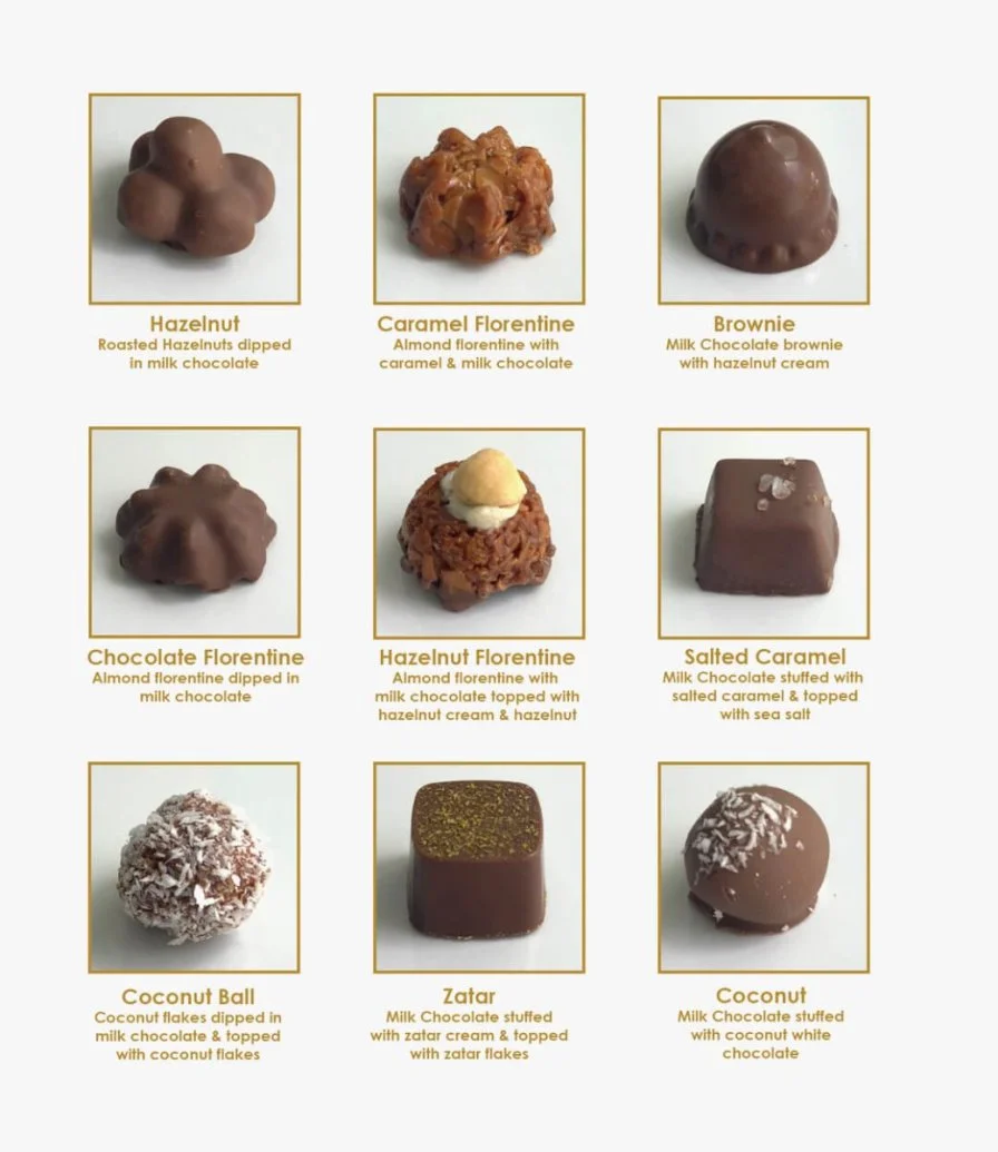 Mixed Chocolate Classics Medium 24 pcs By Chocolatier