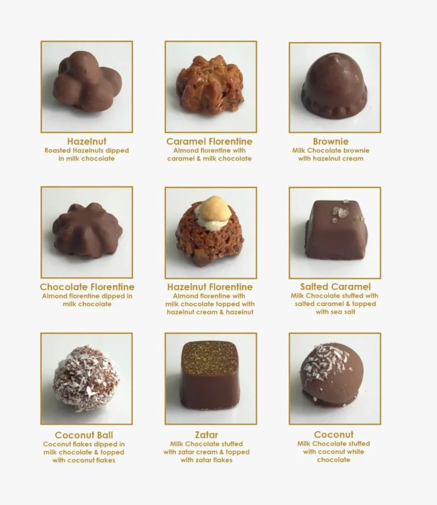 شوكولاتة مشكلة كلاسيك صغير 12 قطعة من شوكولاتييه