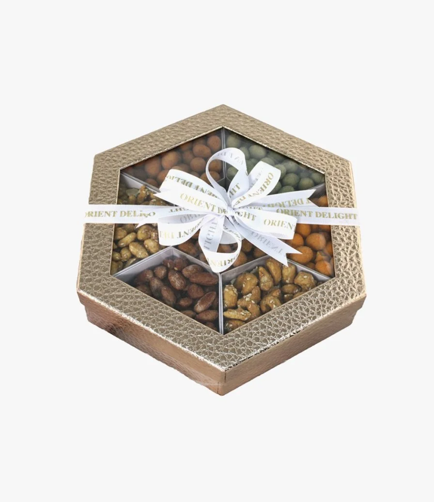 Mixed Nut Gift Box Small By Orient Delights