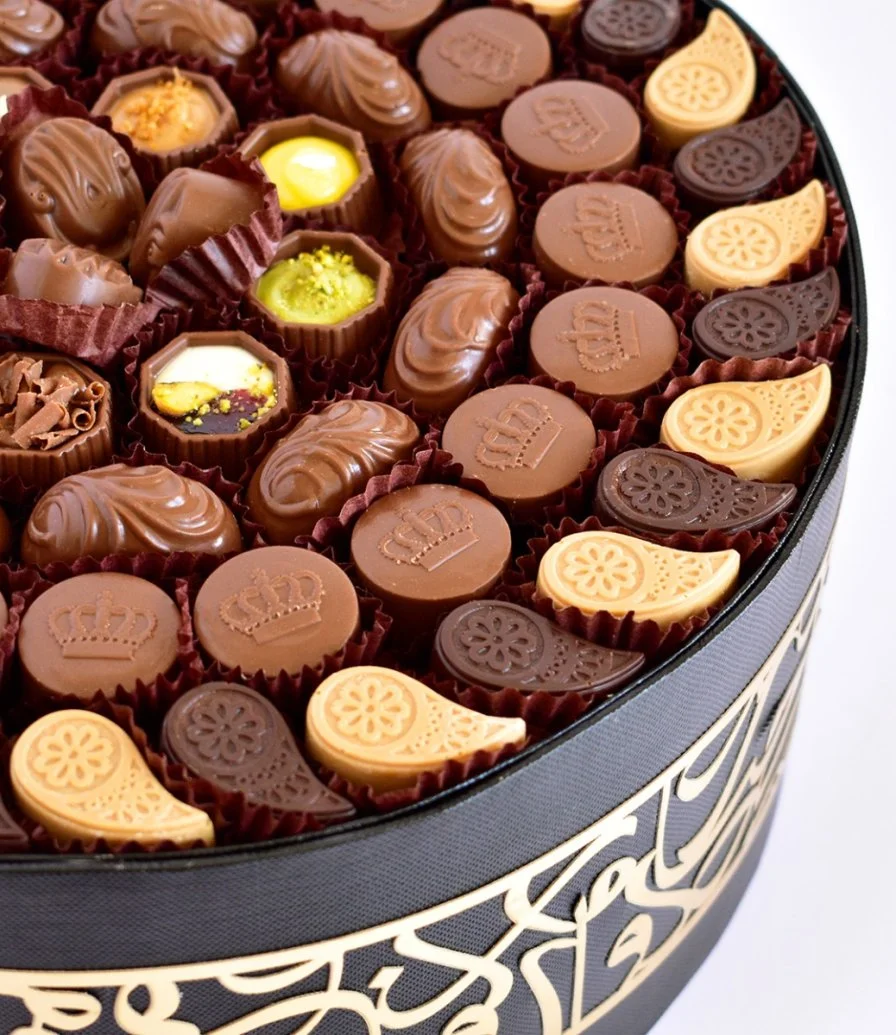 Mixhed Chocolate Assortments in a Luxurious Tray by Victorian 