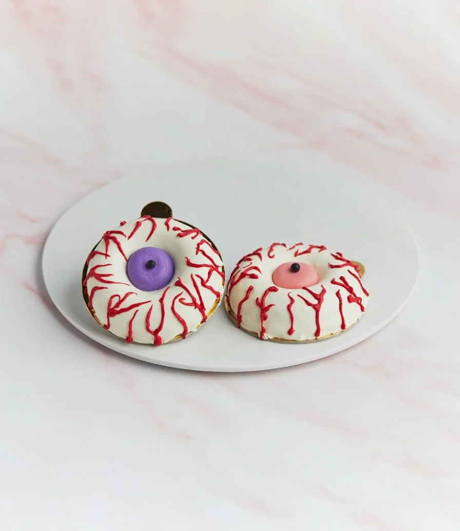 Monster Eyeball Donuts by Sugarmoo