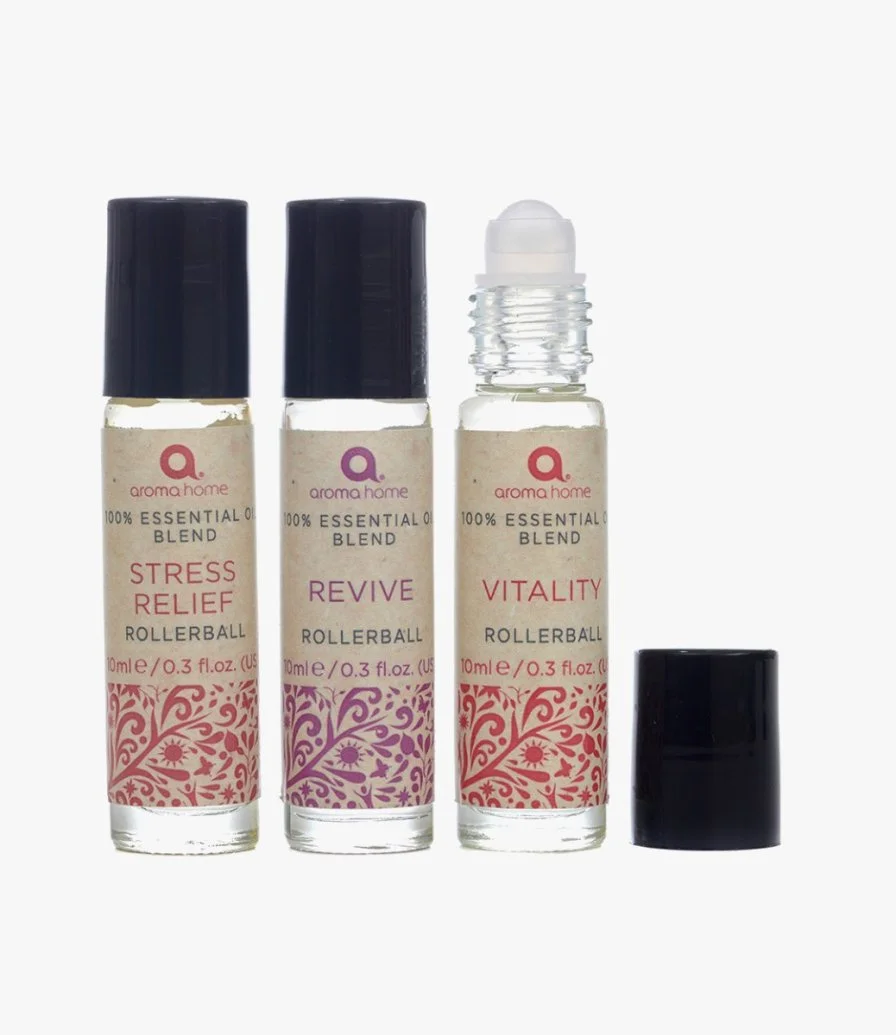 Mood Booster Oil Blend Rollerball - Triple Pack