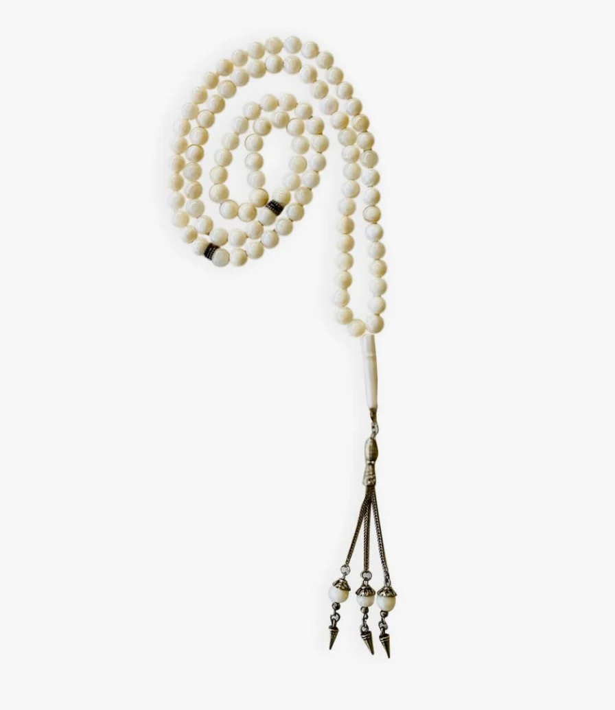 Mother of Pearl Prayer Beads By Fofinha