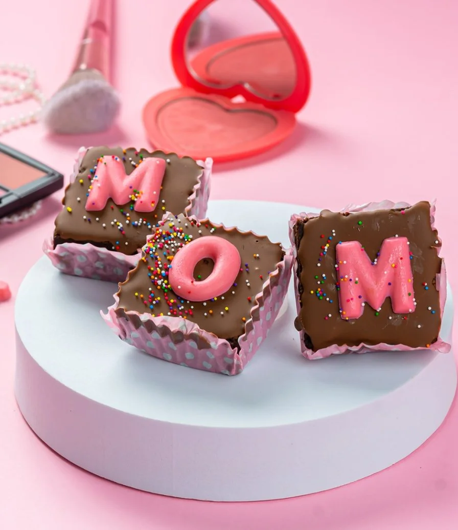 Mother's Day Box of 6 Brownies by Oh Fudge