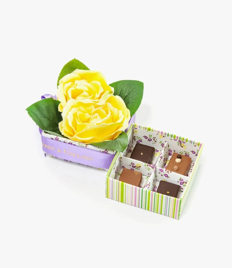 Mother's Day Chocolate and Flowers Box 