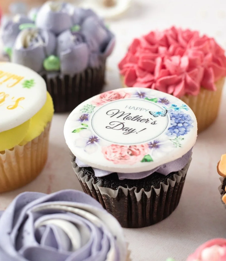 Mother’s Day Garden Cupcakes By Cake Social
