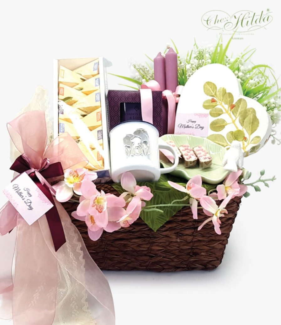 Mother's Day Tea Time Hamper by Chez Hildal Patisserie
