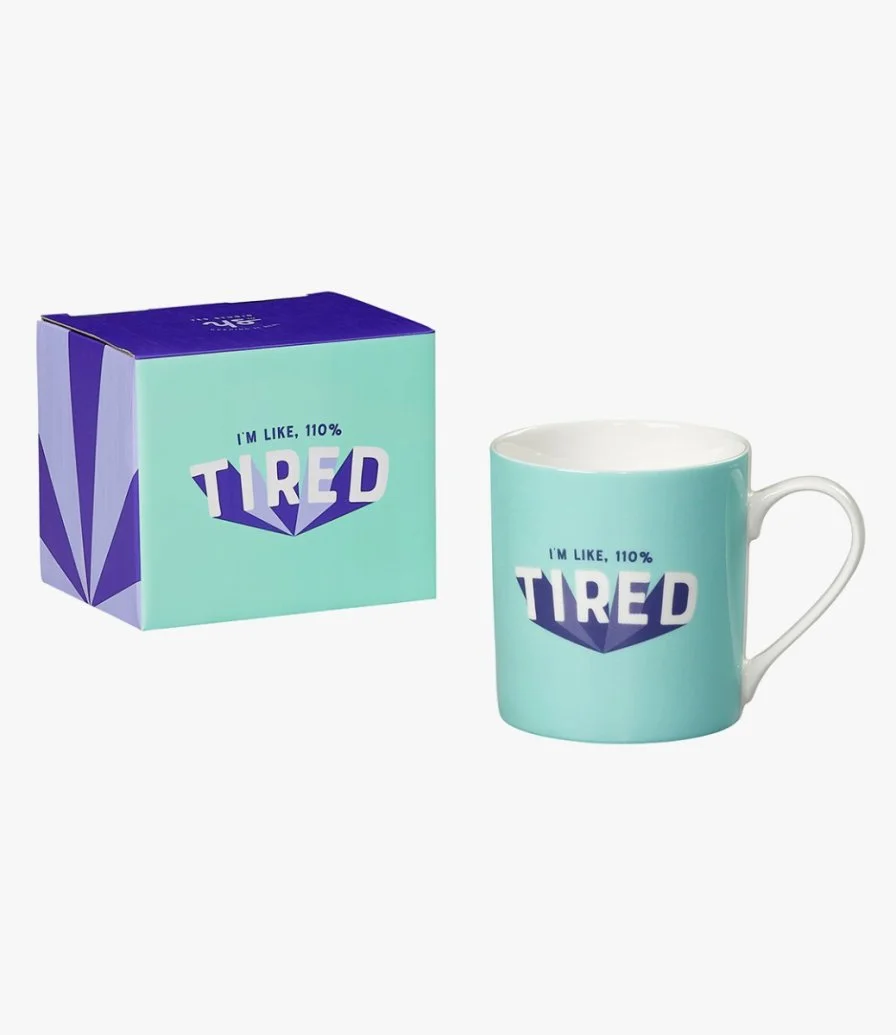 Mug - 110% Tired by Yes Studio