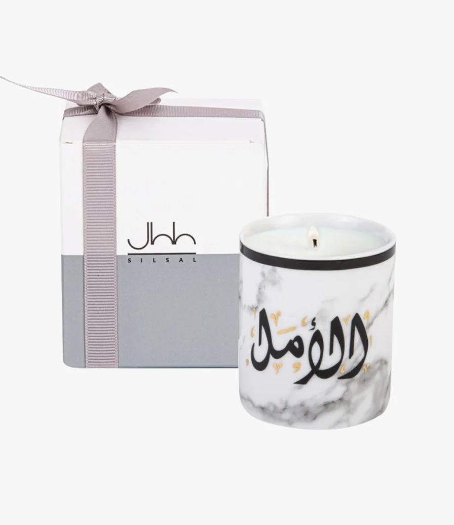 Mulooki Rose Oud Candle (150g)  By Silsal