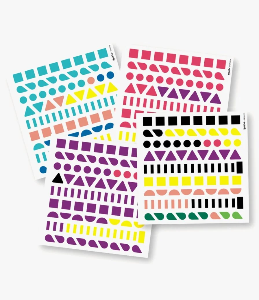 My Sticker Cards - Animals By Poppik
