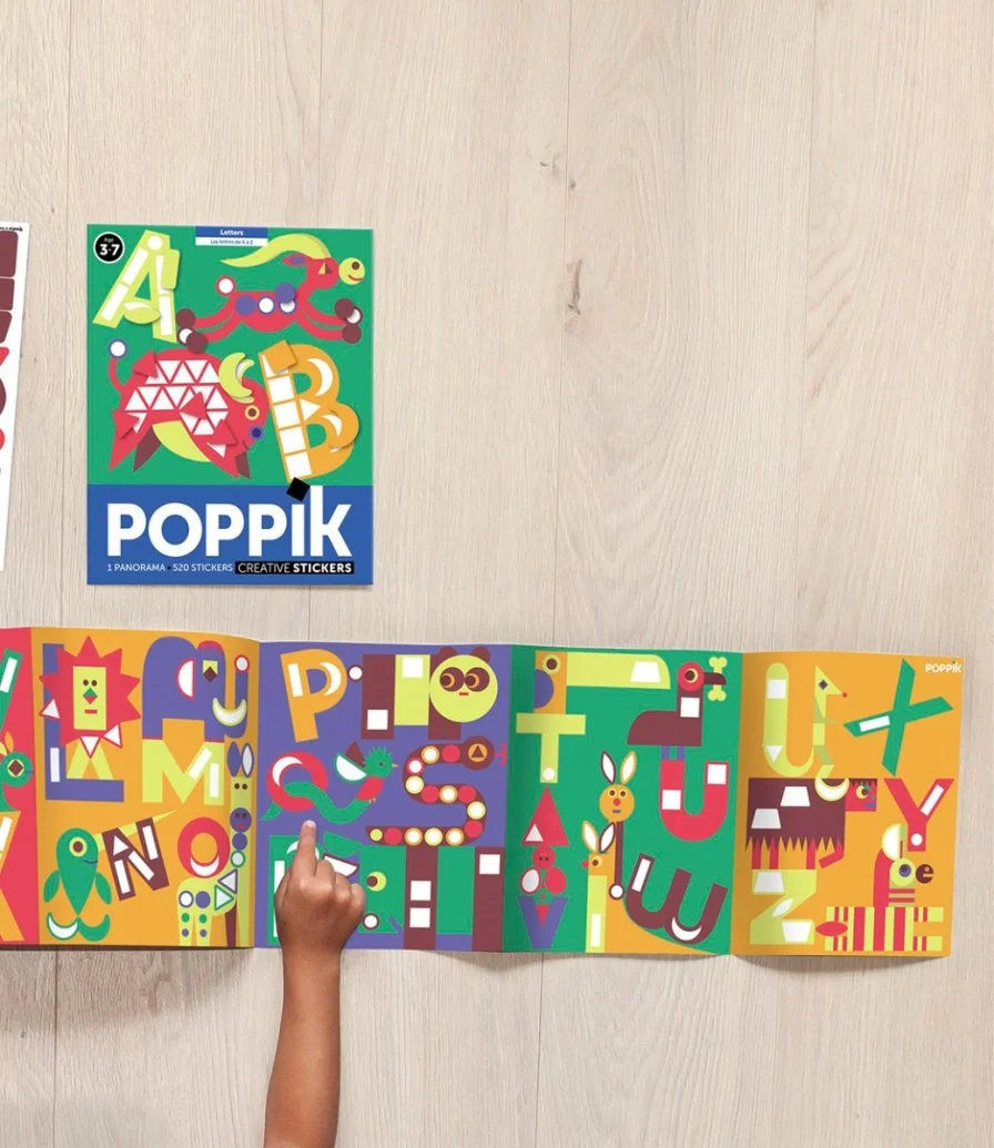 My Sticker Mosaic - ABC By Poppik