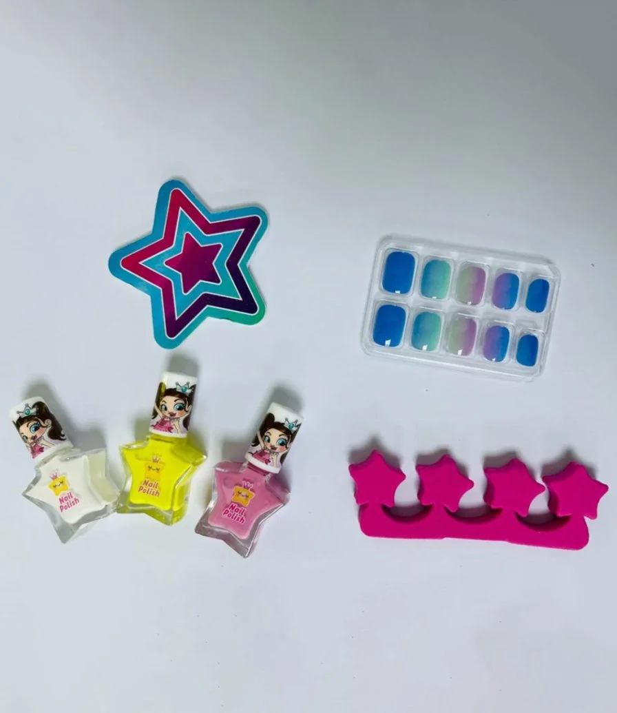 Nail Polish Deluxe Set for Kids by Twinkle Twinkle 