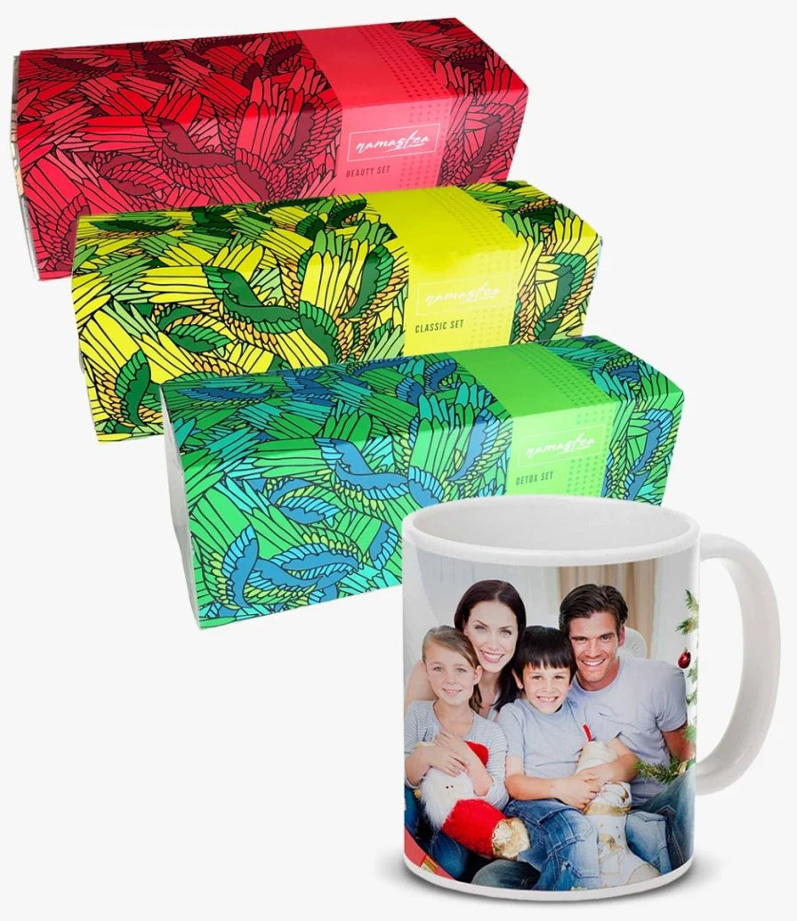 Namastea Tea Set + Customized Mug 