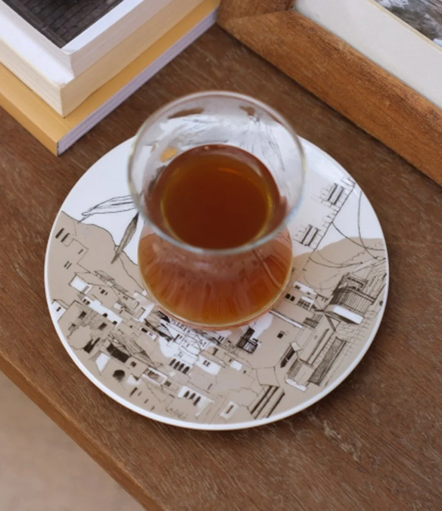 Naseem Teacups Set of 2 by Silsal