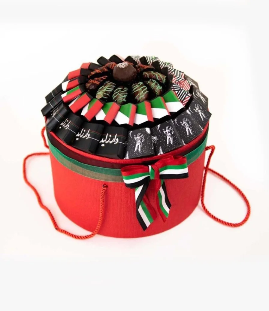 National Day Chocolate Hamper Large by The Date Room 