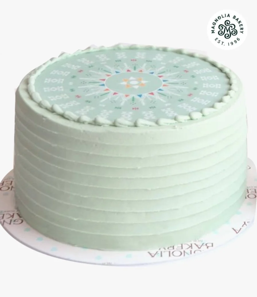 National Day Green Cake By Magnolia Bakery