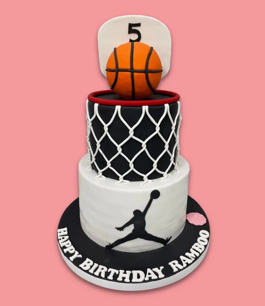 NBA Theme Cake By Sugarmoo
