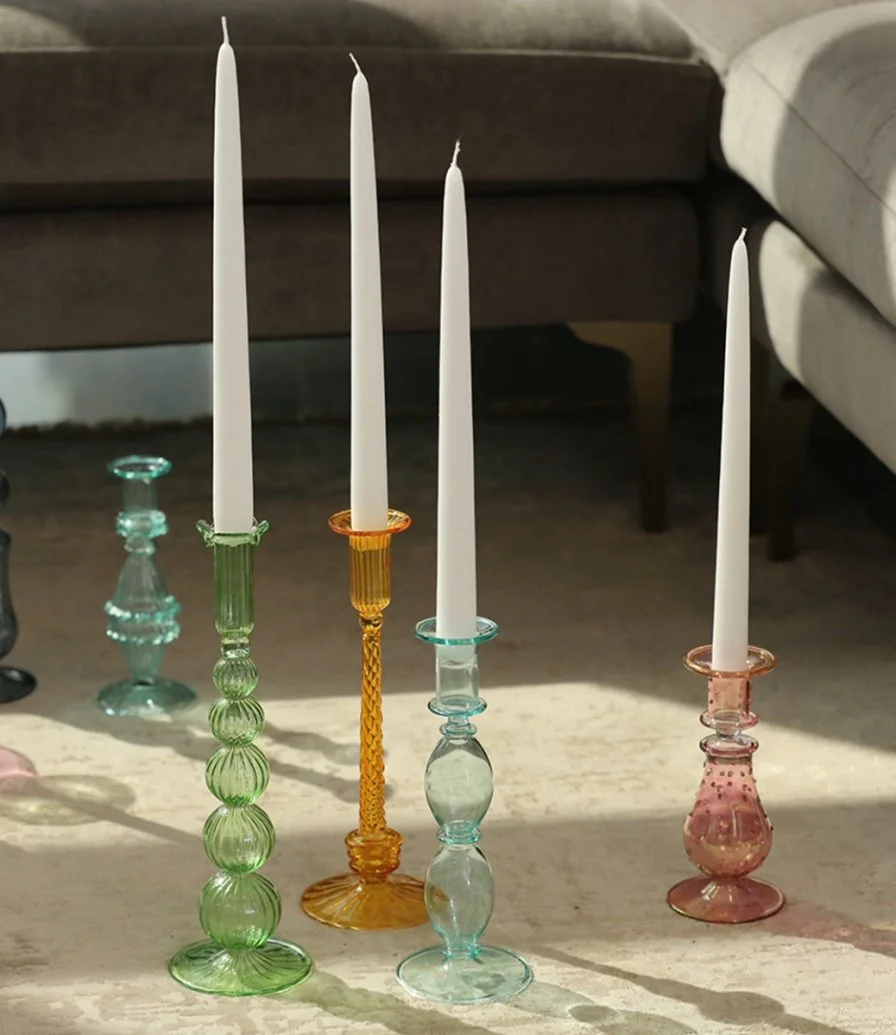 Nepit Glass Candle Holder By Silsal