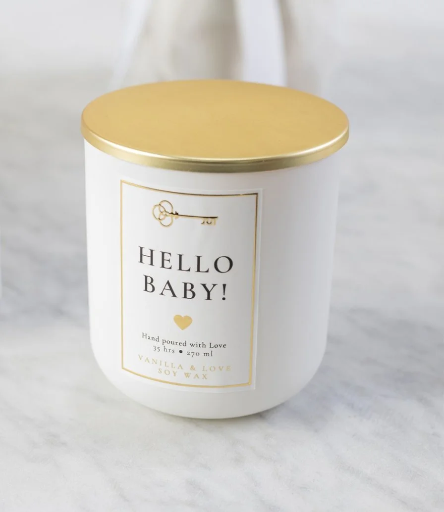 New Baby Boy Hydrangea Gift Bundle